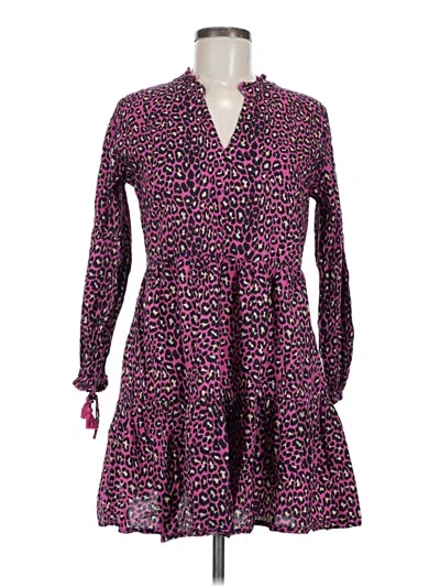 Pre-owned Jude Connally Casual Dress In Pink