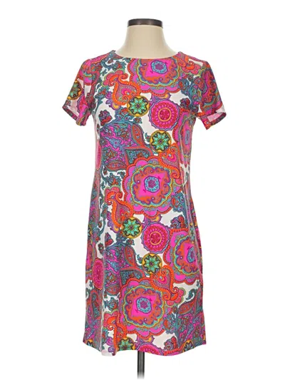 Pre-owned Jude Connally Casual Dress In Pink