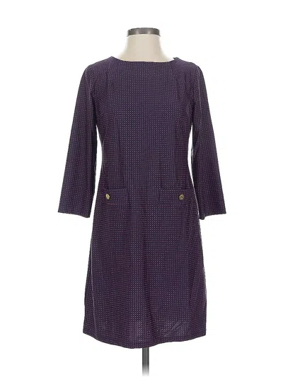 Pre-owned Jude Connally Casual Dress In Purple