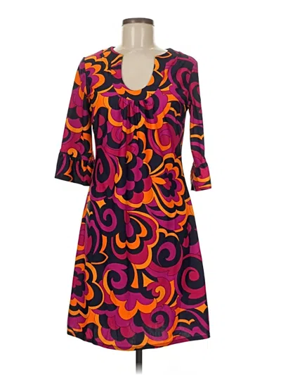 Pre-owned Jude Connally Casual Dress In Purple