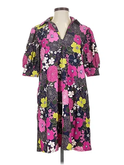 Pre-owned Jude Connally Casual Dress In Purple