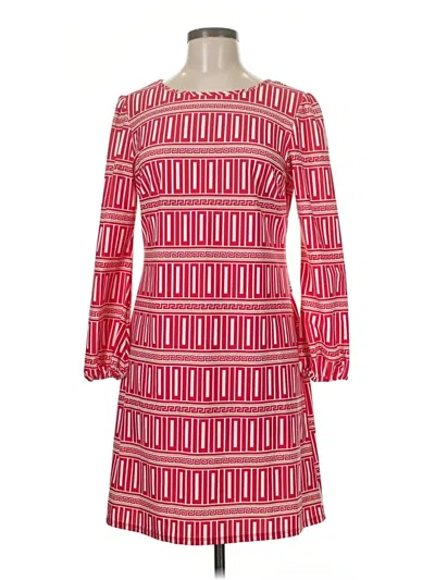 Pre-owned Jude Connally Casual Dress In Red