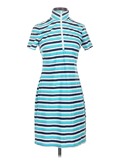 Pre-owned Jude Connally Casual Dress In Teal