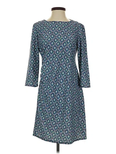 Pre-owned Jude Connally Casual Dress In Teal