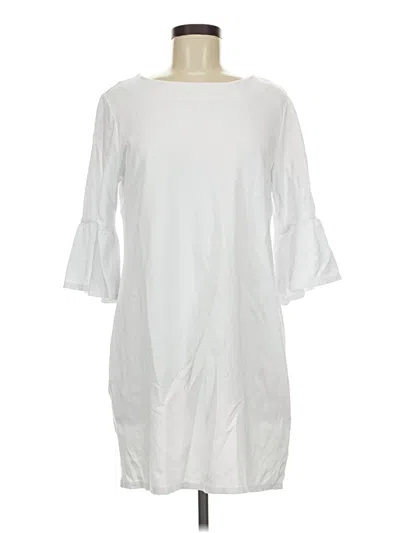 Pre-owned Jude Connally Casual Dress In White