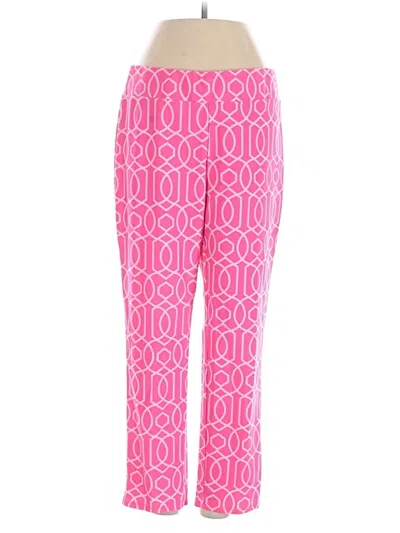 Pre-owned Jude Connally Casual Pants In Pink