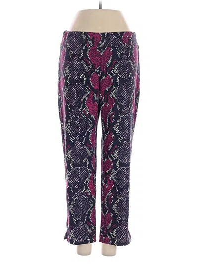 Pre-owned Jude Connally Casual Pants In Purple