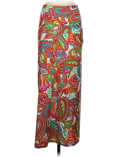 Pre-owned Jude Connally Casual Skirt In Red