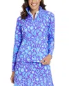 Jude Connally Cindy Pullover Top In Blue