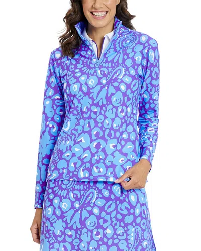 Jude Connally Cindy Pullover Top In Blue