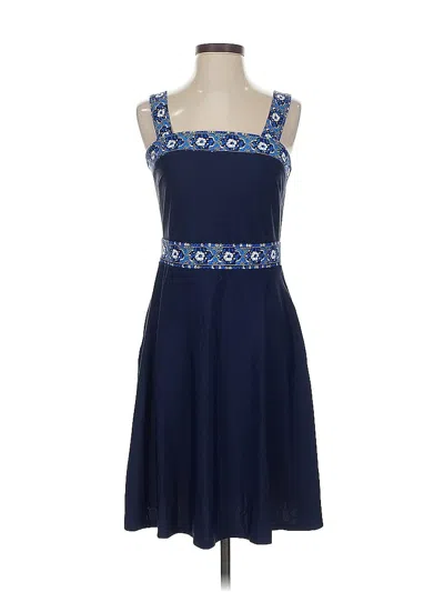 Pre-owned Jude Connally Cocktail Dress In Blue
