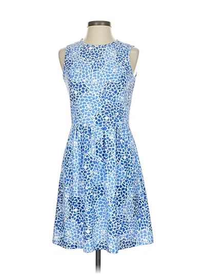 Pre-owned Jude Connally Cocktail Dress In Blue