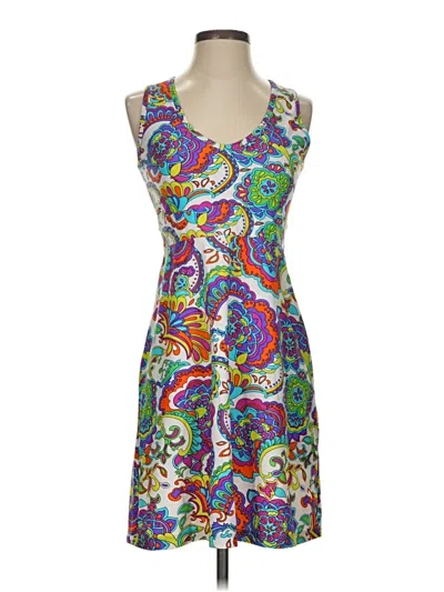 Pre-owned Jude Connally Cocktail Dress In Blue