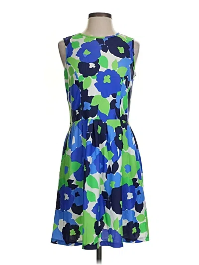 Pre-owned Jude Connally Cocktail Dress In Blue