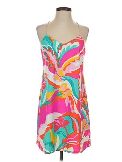 Pre-owned Jude Connally Cocktail Dress In Pink