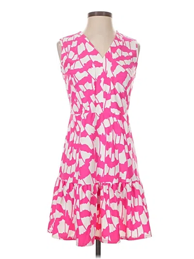 Pre-owned Jude Connally Cocktail Dress In Pink