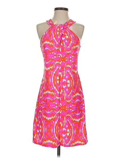 Pre-owned Jude Connally Cocktail Dress In Pink