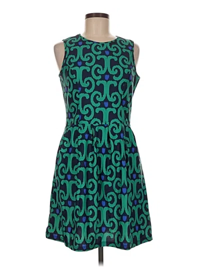 Pre-owned Jude Connally Cocktail Dress In Teal
