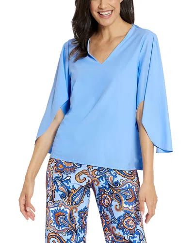 Jude Connally Daniella Pullover Top In Blue