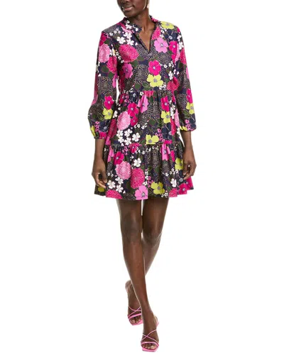 Jude Connally Dolly Tiered Dress In Gold