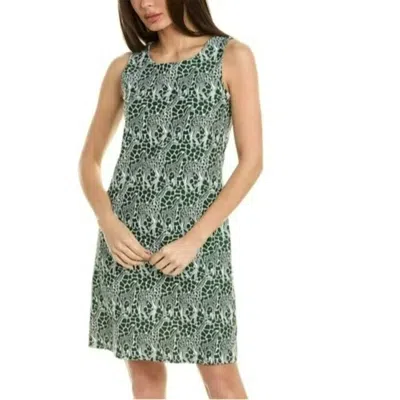 Jude Connally Ella Dress In Hidden Giraffes Jungle Green