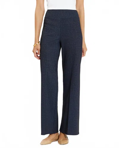 Jude Connally Elliott High Rise Pants In Navy In Blue