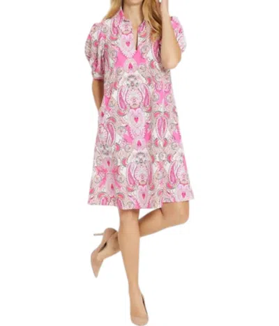 Jude Connally Emerson Dress In Oasis Paisley Peony In Multi