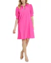 Jude Connally Emerson Dress In Spring Pink In Multi