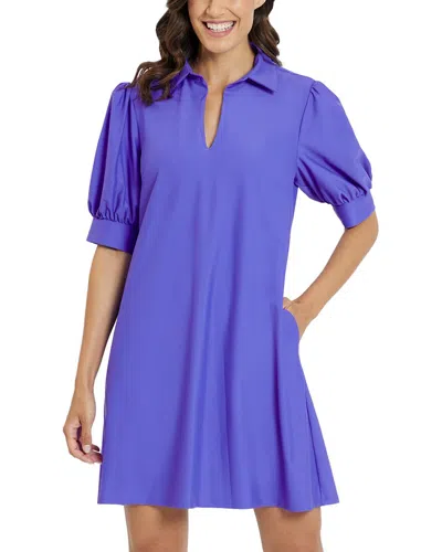 Jude Connally Emerson Swing Dress In Blue