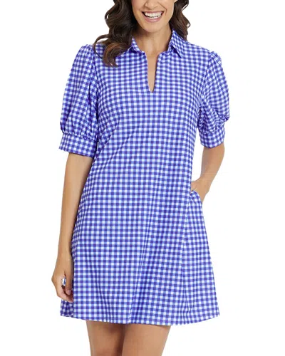 Jude Connally Emerson Swing Dress In Blue