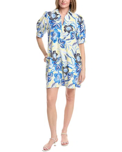 Jude Connally Emerson Long Swing Dress In Blue