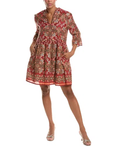 Jude Connally Faith Cotton Dress In Purple