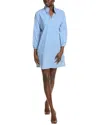 Jude Connally Florence Swing Dress In Blue