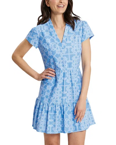 Jude Connally Ginger Fit & Flare Dress In Blue