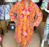 Jude Connally Helen Dress In Gilden Garden Mandarin Gold In Orange