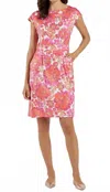Jude Connally Joelle Dress Gilded Jude Cloth In Floral In Pink