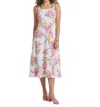 Jude Connally Kaia Midi Dress In White Floral In Multi