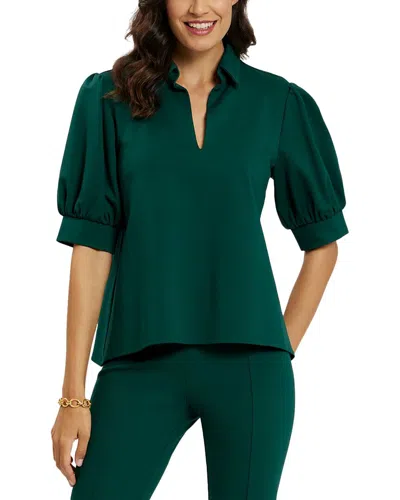 Jude Connally Katia Swing Top In Green