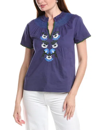 Jude Connally Keaton Top In Purple