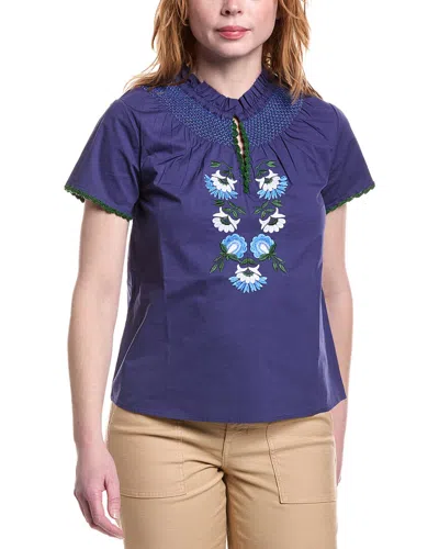 Jude Connally Keaton Top In Purple
