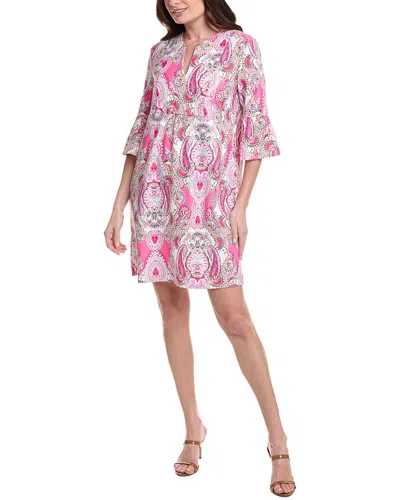 Jude Connally Kerry Long Swing Dress In Pink