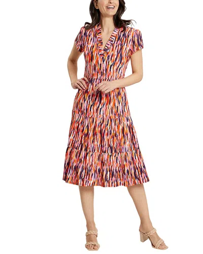 Jude Connally Libby Fit & Flare Dress In Multi