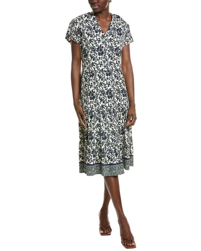 Jude Connally Libby Tiered Midi Dress In Multi