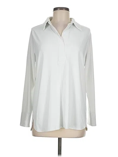 Pre-owned Jude Connally Long Sleeve Polo Shirt In Ivory