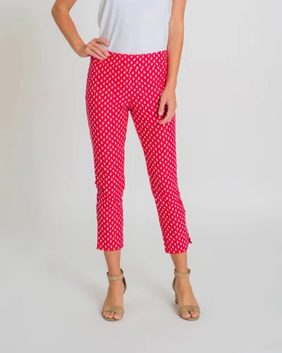 Jude Connally Lucia Pant In Foulard Red