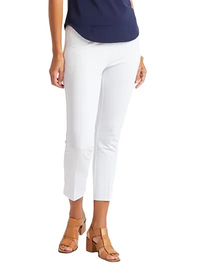 Jude Connally Lucia Ponte Pants In White