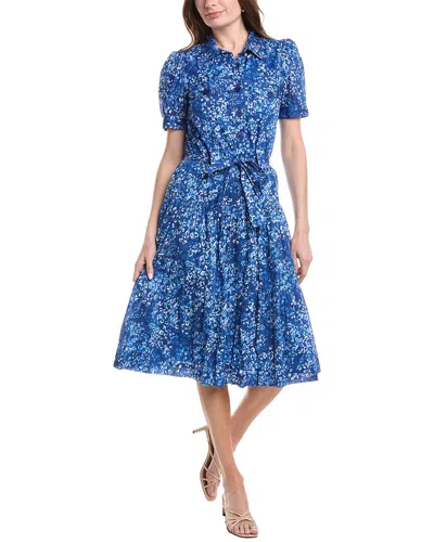 Jude Connally Marina Shirtdress In Blue