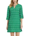 Jude Connally Megan Tunic Dress In Green
