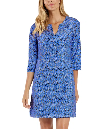 Jude Connally Megan Tunic Dress In Blue