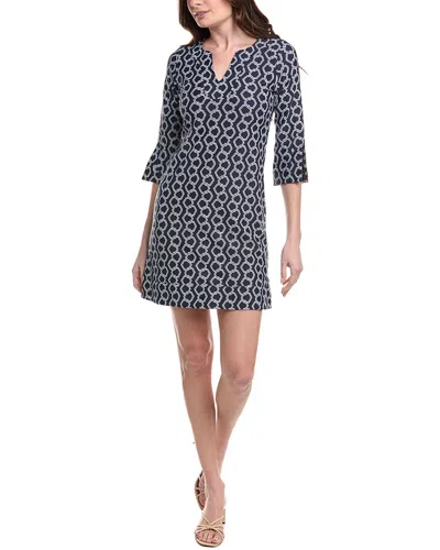 Jude Connally Megan Tunic Dress In Blue